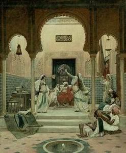 unknow artist Arab or Arabic people and life. Orientalism oil paintings  326 oil painting image